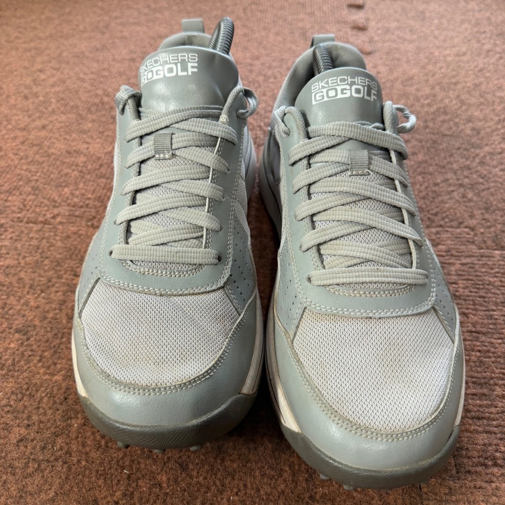 Mens 10 Skechers Go Golf Arch Fit Mens Grey Spikeless Golf Shoes 214018 Size 10 - Picture 2 of 11